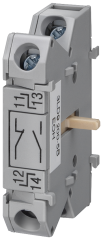Siemens 3LD9200-5B ÖNDEN TESPİTLİ ŞALTER AKSESUARLARI, 1NO+1NC,  ŞALTER TİPİ 3LD20/21/22/25/27/28