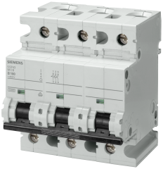 Siemens 5SP4392-7 125A; 3 FAZLI; 70mm OTOMAT; ANAHTARLI OTOMATİK SİGORTA; 10kA; C TİPİ; YAVAŞ KARAKTERLİ