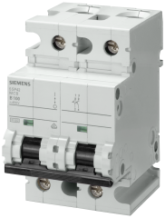 Siemens 5SP4292-7 125A; 2 FAZLI; 70mm OTOMAT; ANAHTARLI OTOMATİK SİGORTA; 10kA; C TİPİ; YAVAŞ KARAKTERLİ