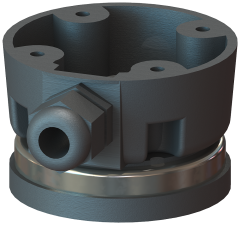 Siemens 8WD4308-0DE 8WD Bağlantı Elemanı, Soket , yandan kablo çıkıfllı, manyetik sabitleme, 50mm ve 70mm'e uyumlu