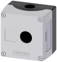 Siemens 3SU1851-0AA00-0AB1 Sirius ACT  Metal 1 delikli boş kutu