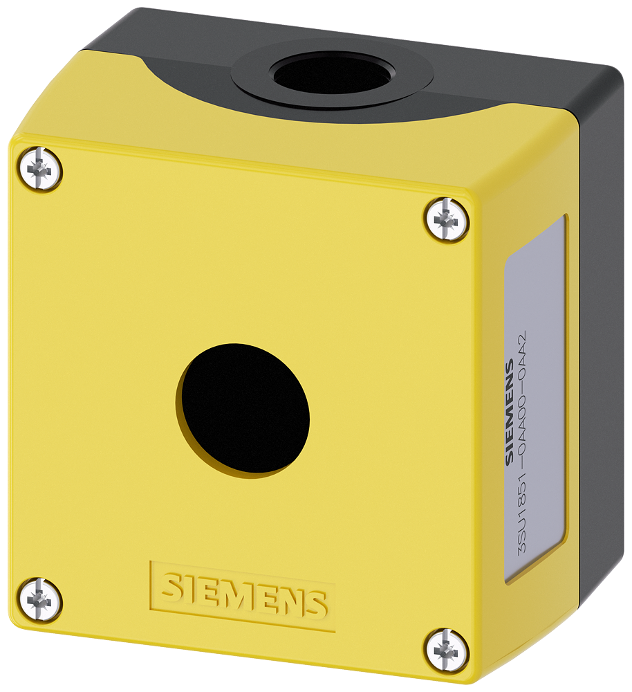 Siemens 3SU1851-0AA00-0AA2 SIRIUS ACT 4'lü acil durdurma buton kutusu metal