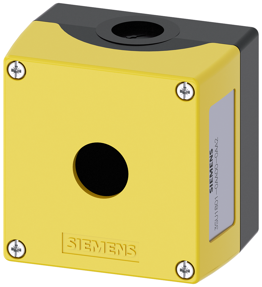 Siemens 3SU1801-0AA00-0AA2 SIRIUS ACT 4'lü acil durdurma buton kutusu plastik