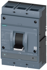 Siemens 3VA1580-5EF32-0AA0 SENTRON SERİSİ KOMPAKT TİP GÜÇ ŞALTERİ;3VA15,55kA,800 A,TM240, ATAM,3 KUTUPLU