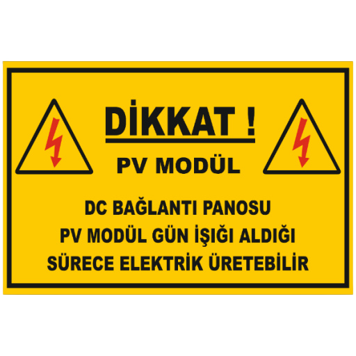 Uyarı Levhaları