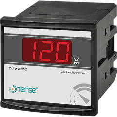 Tense (DJ-V72DC) DC Dijital Voltmetre 72x72 mm (1-300V DC)