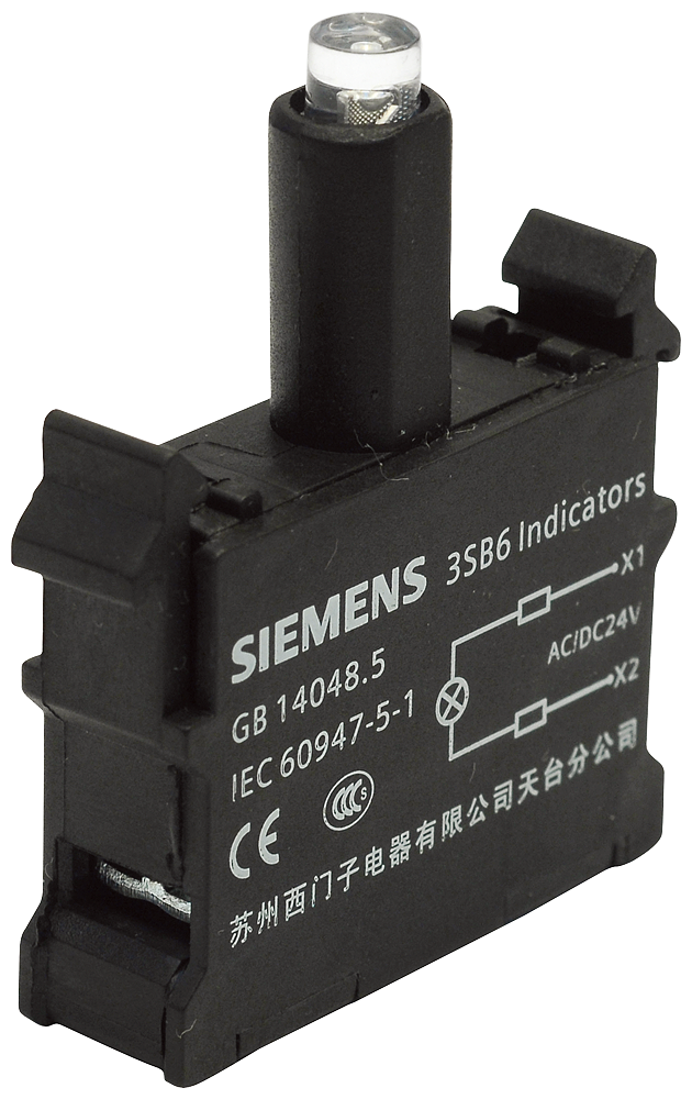 Siemens 3SB6405-1BA30-1AA0 Sarı 110 V AC/DC LED