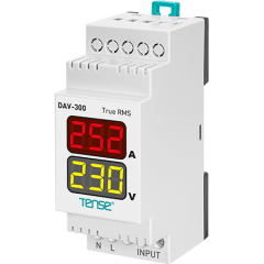 Tense (DAV-300) Dijital Voltmetre&Ampermetre 72x72mm (300A Direkt)