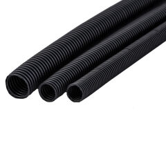 Zeybek 40 mm Spiral Boru Siyah (1 metre)