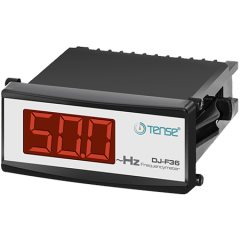 Tense (DJ-F36) Dijital Frekansmetre 48x48mm (1- 400Hz) (15V - 500V AC)