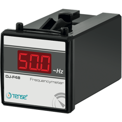 Tense (DJ-F48) Dijital Frekansmetre 48x48mm (1- 400Hz) (15V - 500V AC)