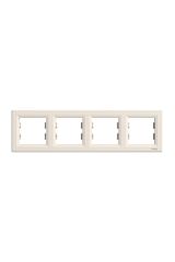 Schneider (EPH5800423) Asfora Dörtlü çerçeve Yatay