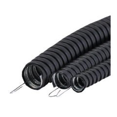 Zeybek 26 mm İzoleli Çelik Spiral Boru Kılavuz Telli