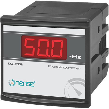 Tense (DJ-F72) Dijital Frekansmetre 72x72mm (1- 400Hz) (15V - 500V AC)