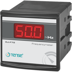 Tense (DJ-F72) Dijital Frekansmetre 72x72mm (1- 400Hz) (15V - 500V AC)