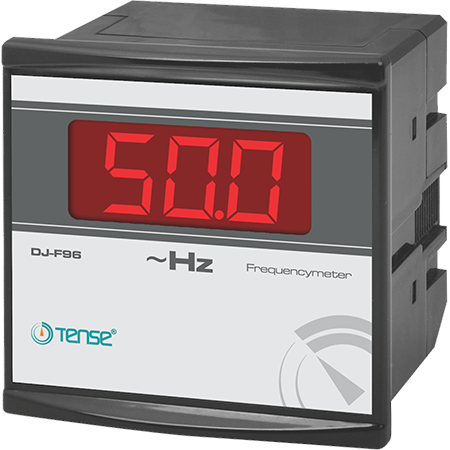 Tense (DJ-F96) Dijital Frekansmetre 96x96mm (1- 400Hz) (15V - 500V AC)