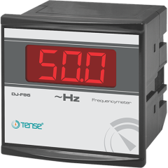 Tense (DJ-F96) Dijital Frekansmetre 96x96mm (1- 400Hz) (15V - 500V AC)