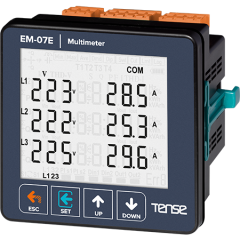 Tense (EM-07E) LCD Ekran,Haberleşmeli Multimetre