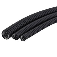 Zeybek 16 mm İzoleli Çelik Spiral Boru (1 metre)