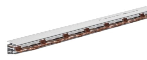Insulated busbar 3P fork 10mm² 57M