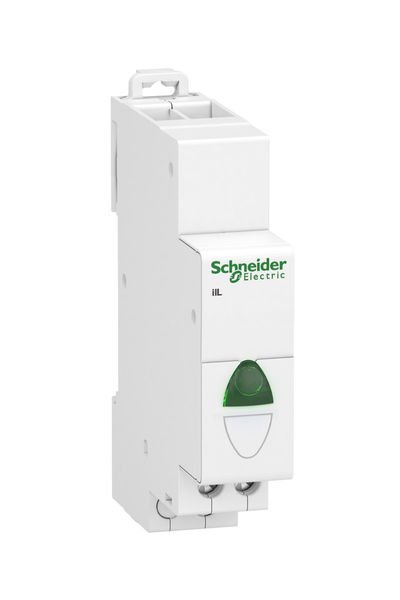 Schneider (A9E18321) iIL  Tekli Işıklı Butonlar, Yeşil
