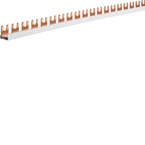 Insulated busbar 1P fork 10mm² 57M