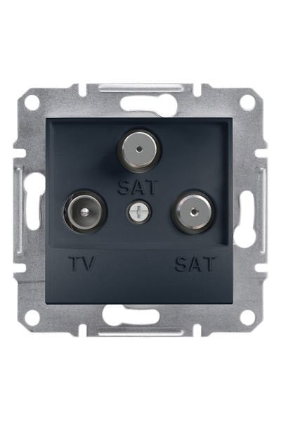 Schneider (EPH3600171) Asfora TV - SAT - SAT Prizi, sonlu, üçlü