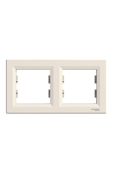 Schneider (EPH5800223) Asfora İkili çerçeve Yatay