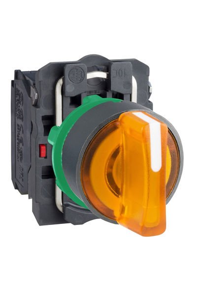 Schneider (XB5AK135B5) ILLUMINATED SELECTOR SWITCH 3 STAY PUT