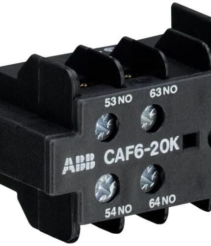 ABB GJL1201330R0005 CAF6-20K Auxiliary Contact 2NO/0NC