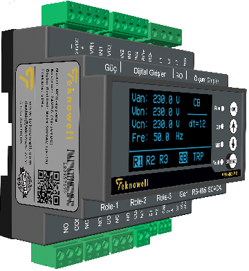 Teknowell Şebeke İzleme Rölesi