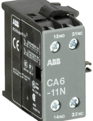 ABB GJL1201317R0004 CA6-11N Auxiliary Contact 1NO/1NC