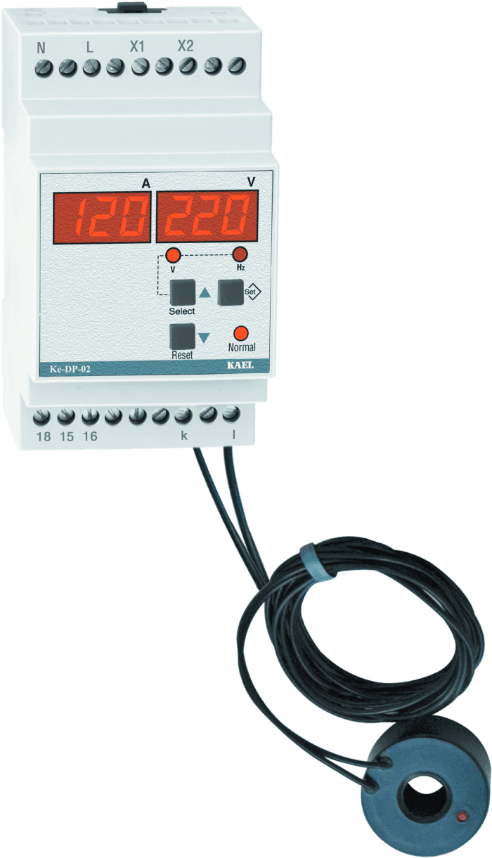 Kael  KE-DP02-100A GERİLİM VE AKIM KORUMA RÖLESİ