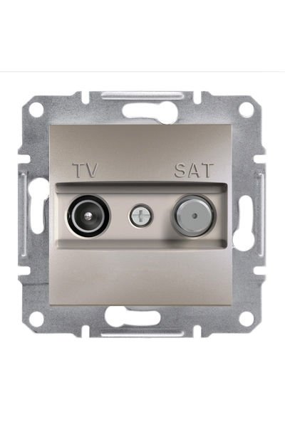 Schneider (EPH3400169) Asfora TV/SAT Priz SONLU 1DB Bronz