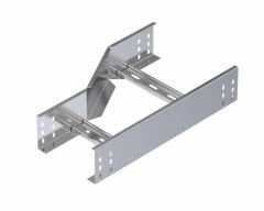 STS H100 KABLO MERDİVENLERİ SOL REDÜKSİYON DÖNÜŞ ELEMANI-OMEGA TİP