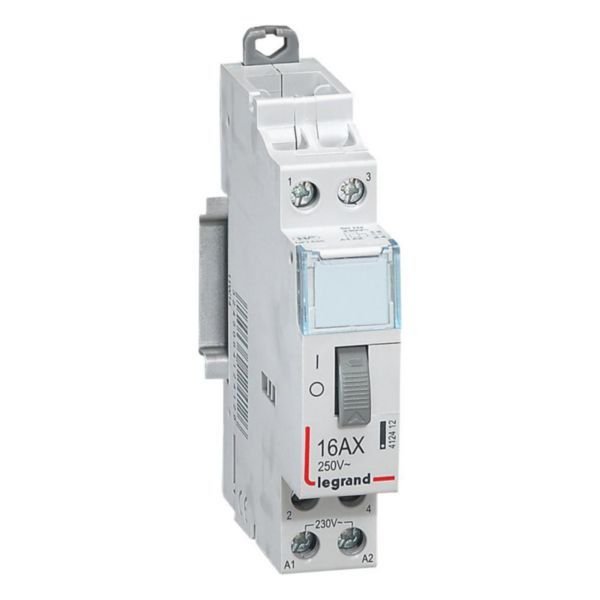 Legrand (412412) Darbe akım anahtarı (Telerüptör) 2P 16A 230V kontrol gerili
