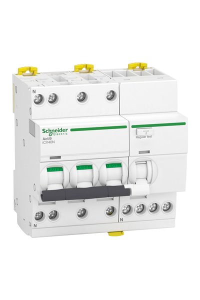Schneider (A9DE7710) iDPN Vigi 3P + N 10A  6 kA C EĞRİSI 300mA
