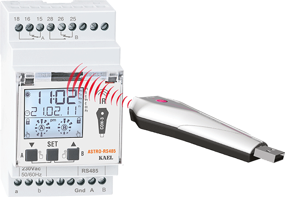 Kael  ASTRO-13 RS 485 ASTRONOMİK ZAMAN SAATİ