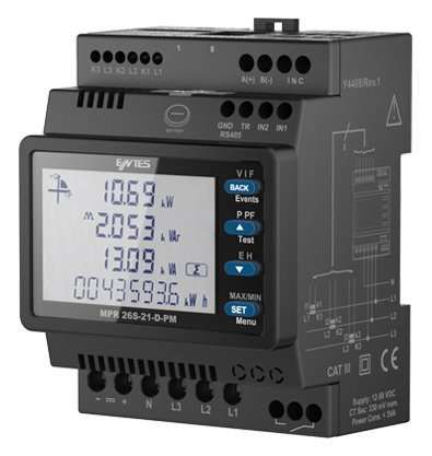 Entes (M4080) MPR-24S-PM MPR-2 SERİSİ ŞEBEKE ANALİZÖRÜ