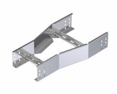 STS H100 KABLO MERDİVENLERİ DÜZ REDÜKSİYON DÖNÜŞ ELEMANI-OMEGA TİP