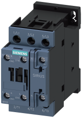 Siemens 3RT2024-1AH00 Güç kontaktörü, AC-3e/AC-3, 12 A, 5,5 kW / 400 V, 3 kutuplu, 48 V AC, 50 Hz, yardımcı kontaklar: 1 NO + 1 NC, vidalı terminal, boyut: S0