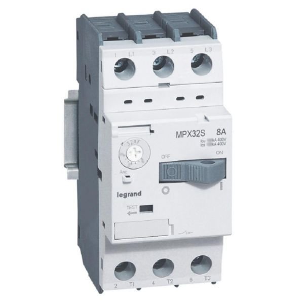 Legrand (417309) MPX³ 32S basmalı tip motor koruma şalteri 5 - 8A