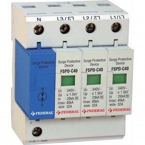 Federal PARAFUDR FSPD-C40DC 3P Imax:40kA 1500Vdc
