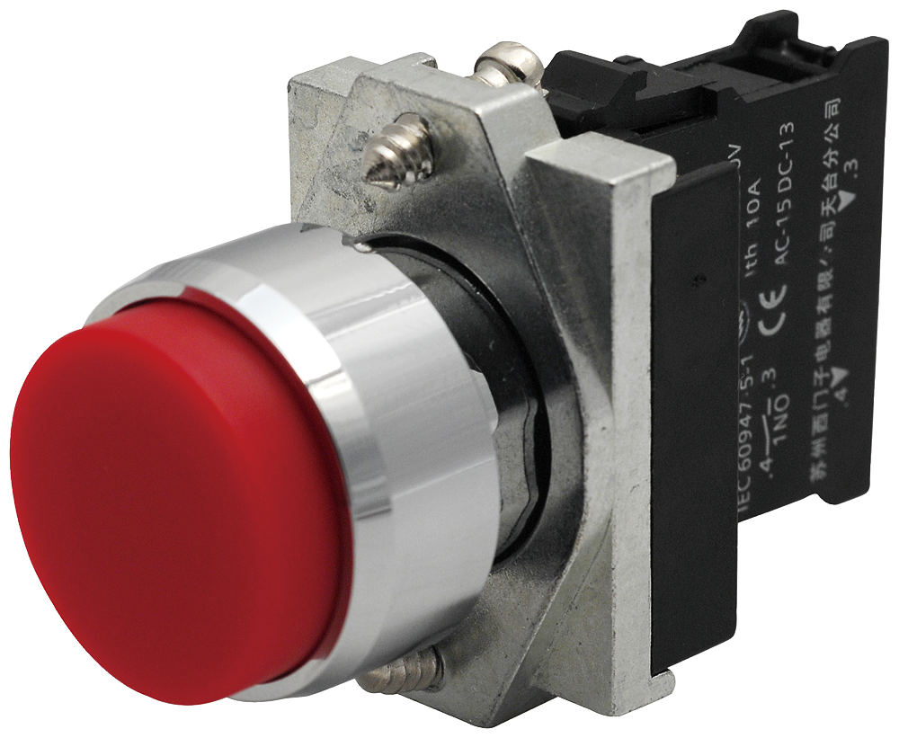 Siemens 3SB6160-0AB30-1BA0 Komple Yay Dönüşlü Butonlar Metal Sarı 1NO