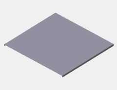 EAE 060 UKE 400 TO KAPAK ,H60 (mm) ,A400(mm),T1,2(mm)-(Kablo-Tava-Sistemleri)