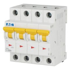 Eaton PL7-D25/4 Minyatür Devre Kesici - 10kA - D eğrisi - 4x25A (165203)