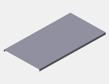 EAE 060 UKE 200 TO KAPAK ,H60 (mm) ,A200(mm),T1,2(mm)-(Kablo-Tava-Sistemleri)