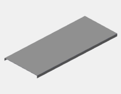 EAE 060 UKE 150 TO KAPAK ,H60 (mm) ,A150(mm),T1,2(mm)-(Kablo-Tava-Sistemleri)