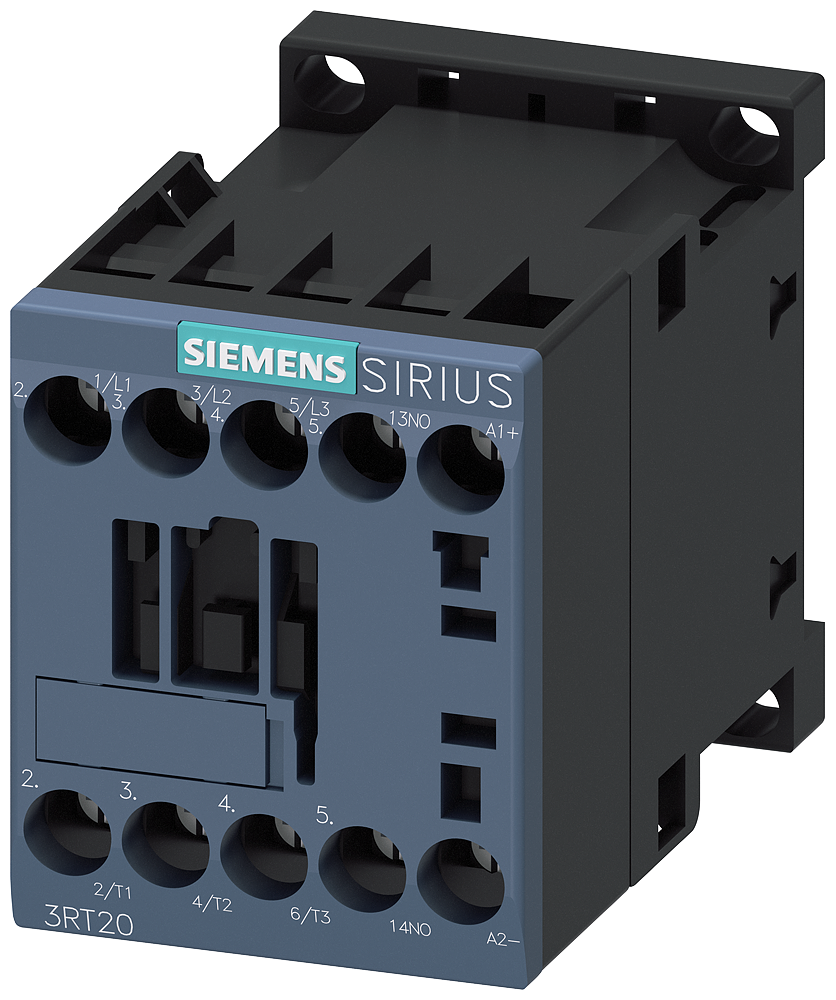 Siemens 3RT2018-1BF41 Güç kontaktörü, AC-3e/AC-3, 16 A, 7,5 kW / 400 V, 3 kutuplu, 110 V DC, yardımcı kontaklar: 1 NO, vidalı terminal, boyut: S00