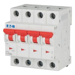 Eaton PL7-D10/4 Minyatür Devre Kesici - 10kA - D eğrisi - 4x10A (165195)